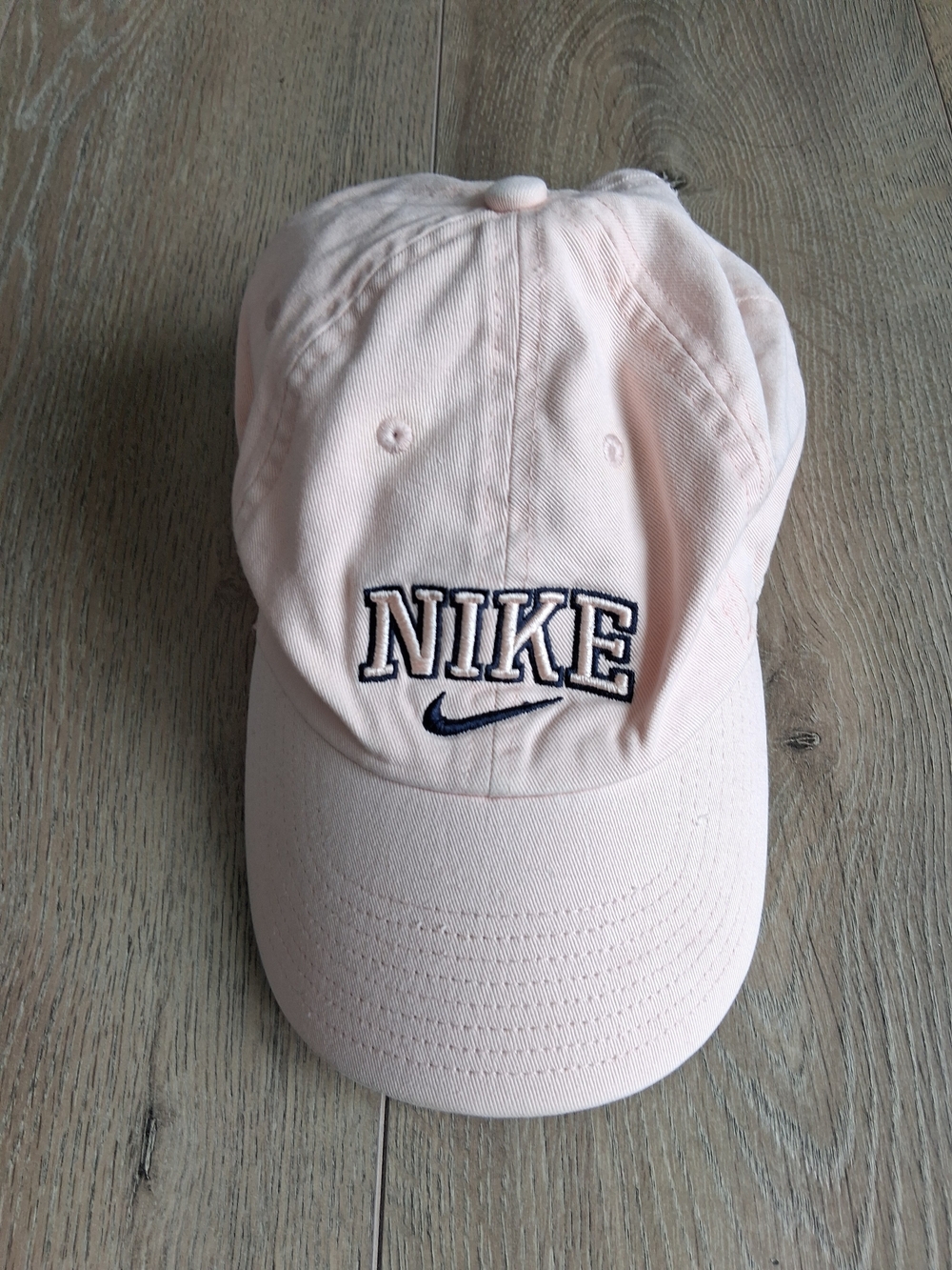 Nike Womens Light Pink Embroidered Logo Baseball Cap